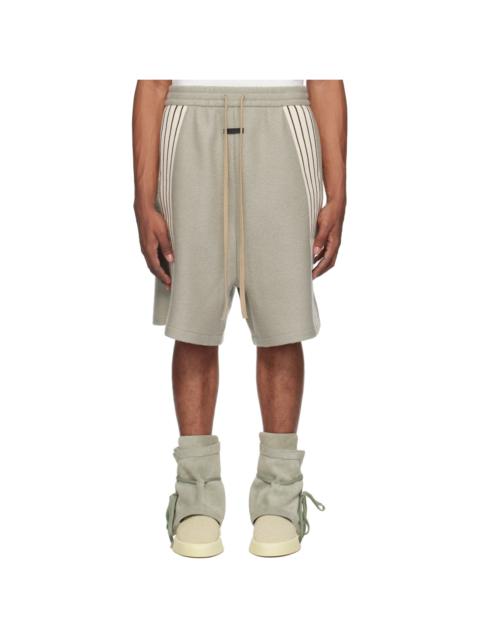 Fear of God Gray Relaxed-Fit Shorts