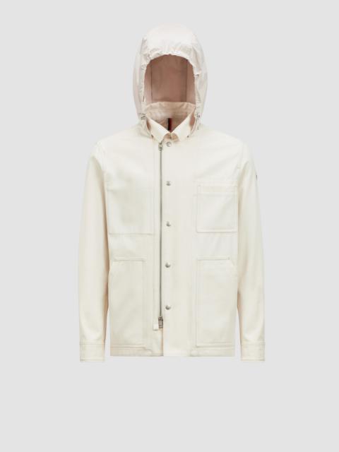 Guerledan Hooded Cotton Shirt Jacket