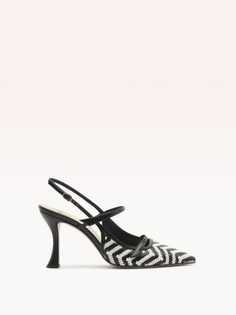 ALEXANDRE BIRMAN TITA RAFFIA ZIG 85 BLACK