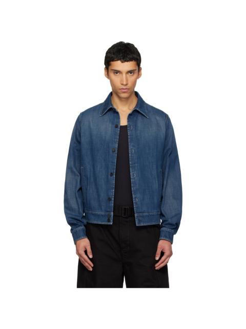Lanvin Blue Short Denim Jacket