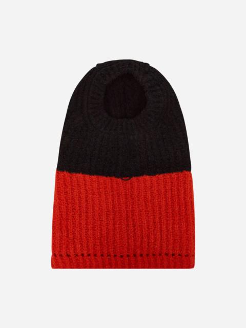 Song for the Mute Oversized Balaclava Black / Orange