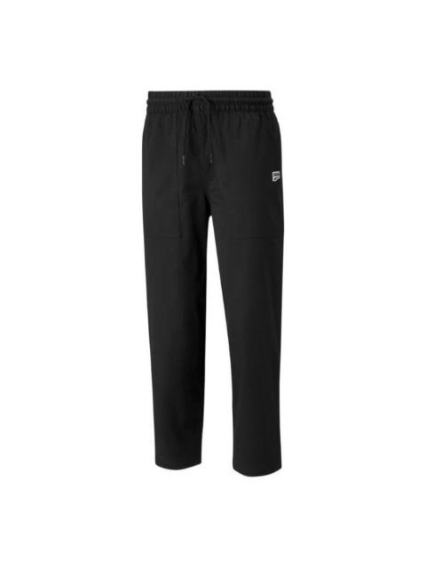 PUMA PUMA DOWNTOWN TWILL TAPERED PANTS 535396-01
