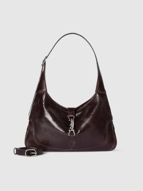 GUCCI Gucci Jackie 1961 python medium shoulder bag