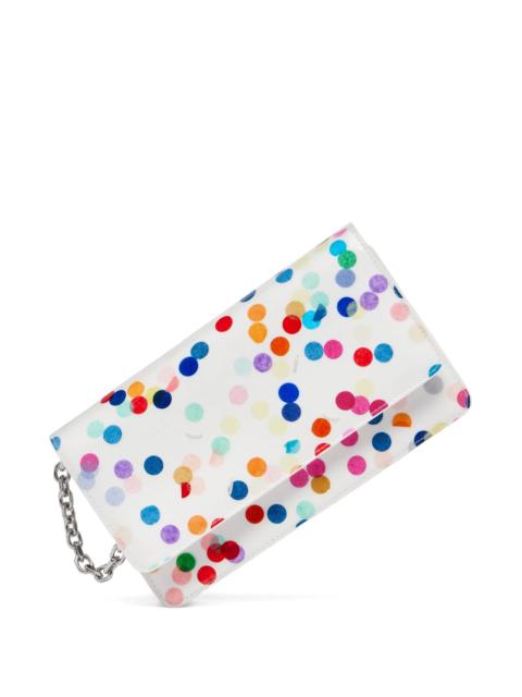 Maison Margiela Maison Margiela Confetti-print On-chain Wallet