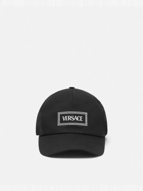 VERSACE Embroidered Logo Baseball Cap