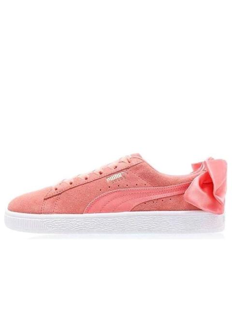 PUMA (WMNS) PUMA Suede Bow 'Shell Pink' 367317-01