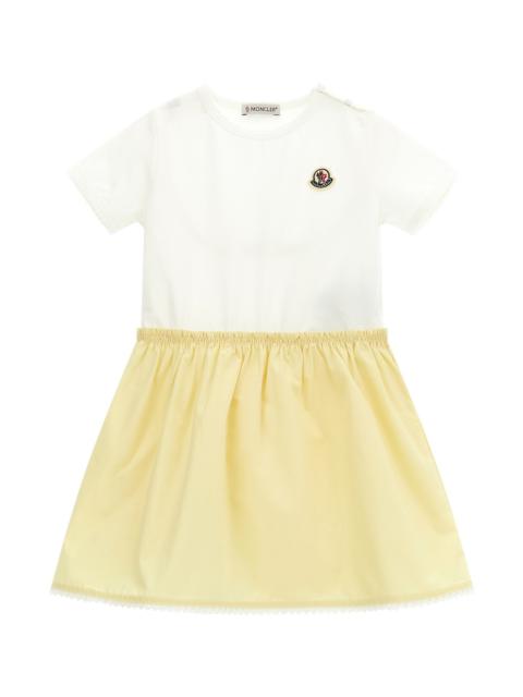 Moncler Logo Patch Dress