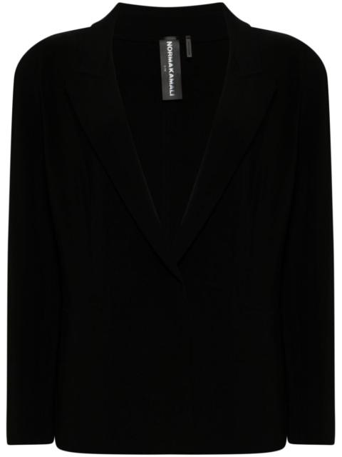 NORMA KAMALI Easy-fit single-breasted jacket