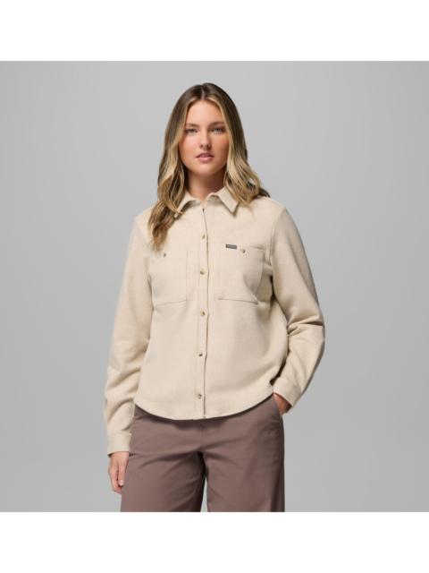 Columbia Women's Twill River Long Sleeve Knit Shirt
