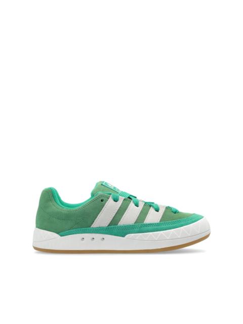 Adimatic leather lace-up sneakers