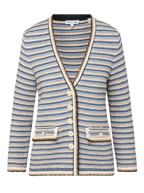 VERONICA BEARD striped cardigan