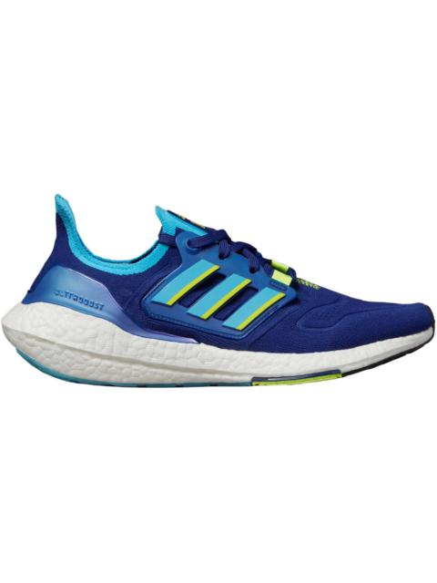 adidas Ultra Boost 22 Legacy Indigo Sky Solar Yellow