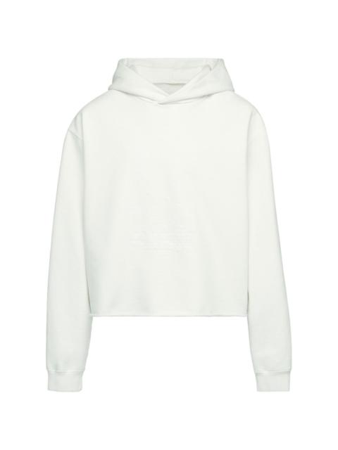 cotton long-sleeve hoodie