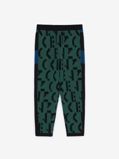 KENZO Sport	monogrammed jogging pants