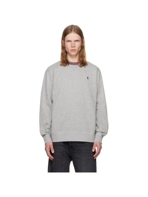 Polo Ralph Lauren Gray 'The RL Fleece' Sweatshirt