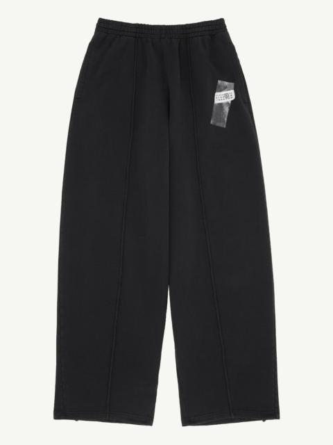 MM6 Maison Margiela Wide leg sweat trousers