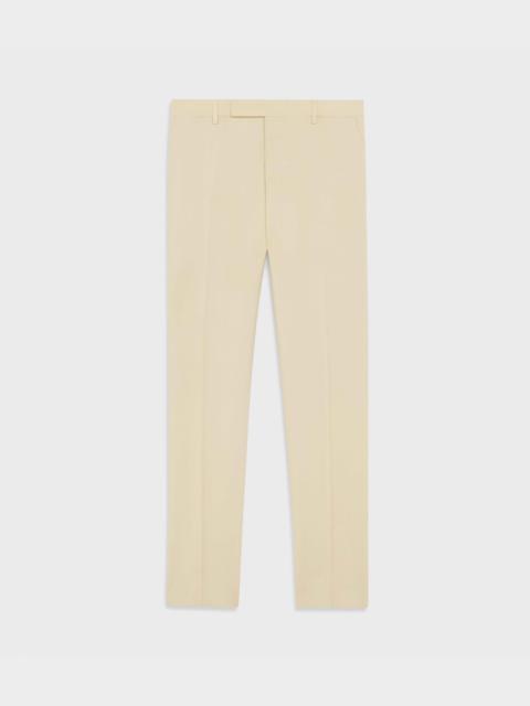 CELINE classic panama pants in silk