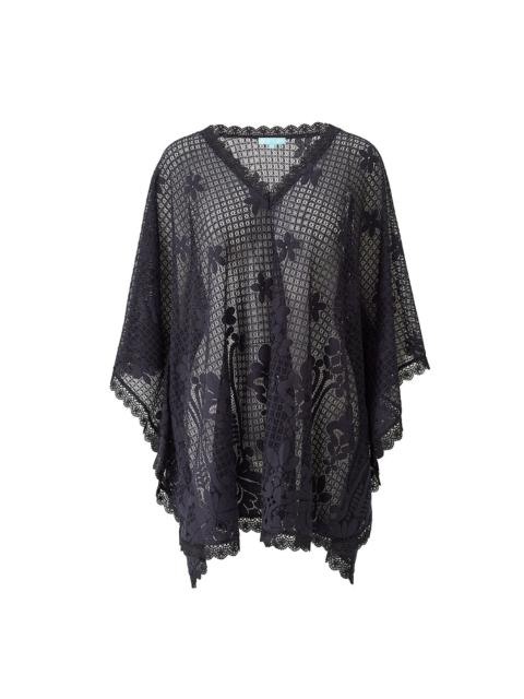 MELISSA ODABASH JOSIE BLACK KAFTAN