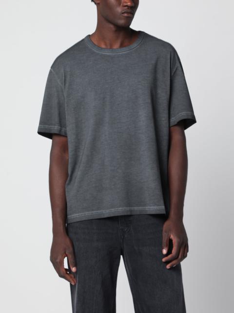 Séfr Black washed-effect Mauro organic cotton T-shirt
