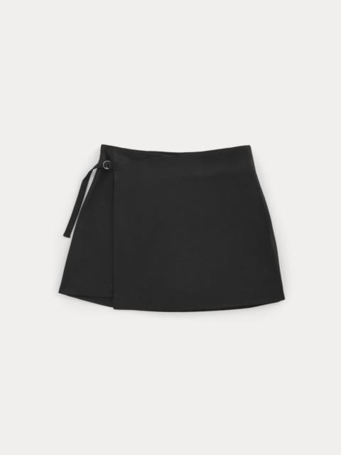 EVERLANE TAILORED DRAPE MINI SKORT