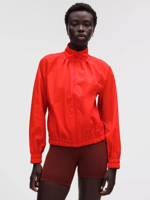 lululemon Lightweight Pleated Track Jacket