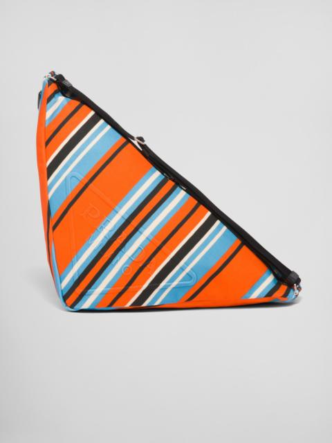 Prada Printed canvas Prada Triangle bag
