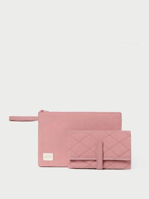 LOEFFLER RANDALL Dottie Pink Changing Pad
