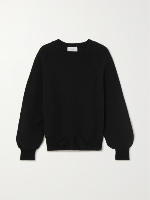 HIGH SPORT Lara cotton sweater Black