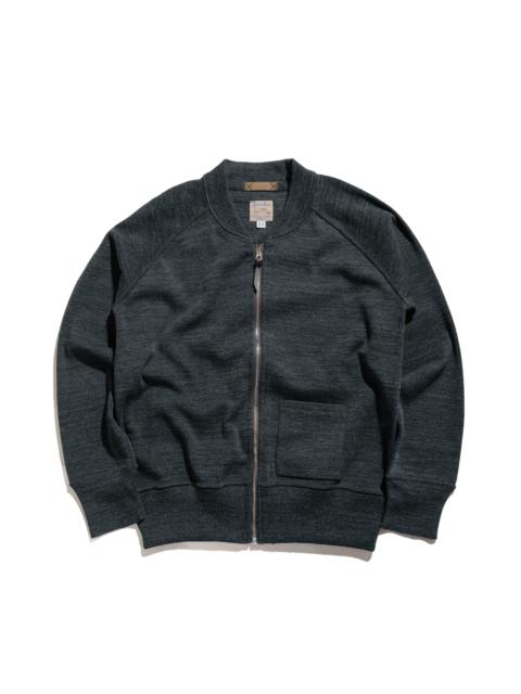 The Real McCoys MC24106 Winter Aviation Sweater Gray