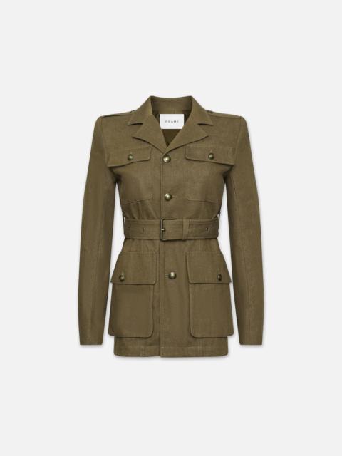 FRAME Safari Jacket in Madeline