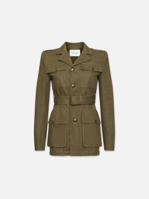 FRAME Safari Jacket in Madeline