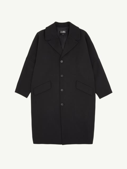 MM6 Maison Margiela Wool Gabardine Coat