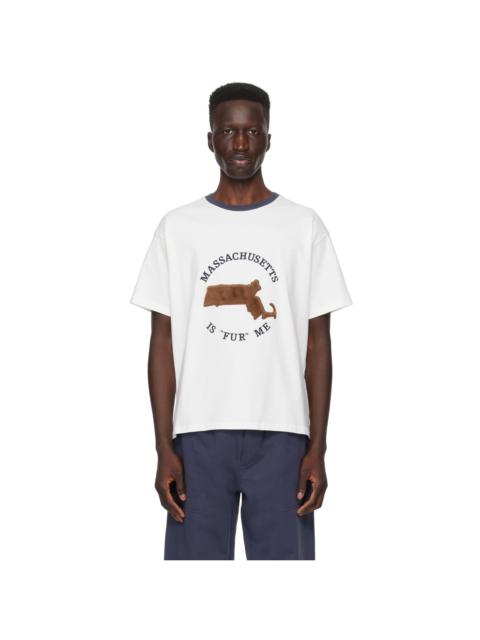 BODE White 'Fur Me' T-Shirt