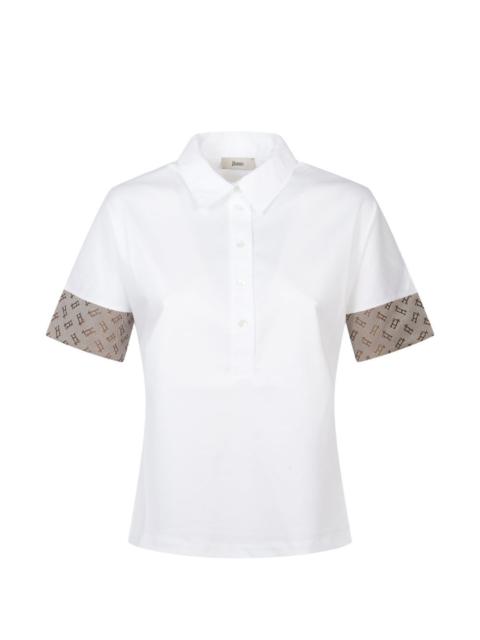 Herno short-sleeve polo top