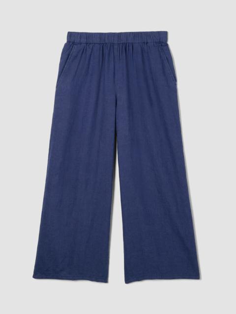 EILEEN FISHER Organic Linen Wide-Leg Pant