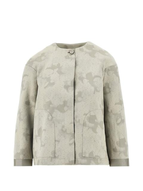 EMPORIO ARMANI camouflage-print jacket