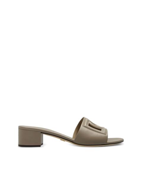 Dolce & Gabbana cutout block-heel sandals