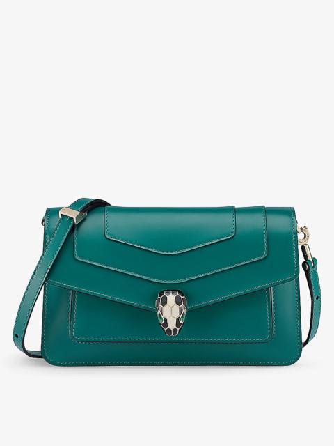 BVLGARI Serpenti Forever leather cross-body bag