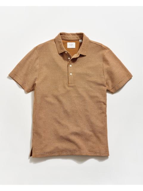 Billy Reid Domino Jacquard Polo