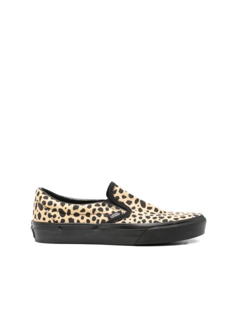 Vans leopard-print slip-on sneakers