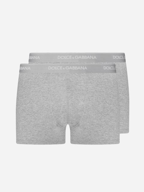 Dolce & Gabbana Stretch cotton regular-fit boxers two-pack