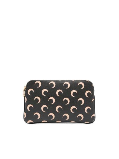 Marine Serre MOON CANVAS POUCH (INVERSE TAN)