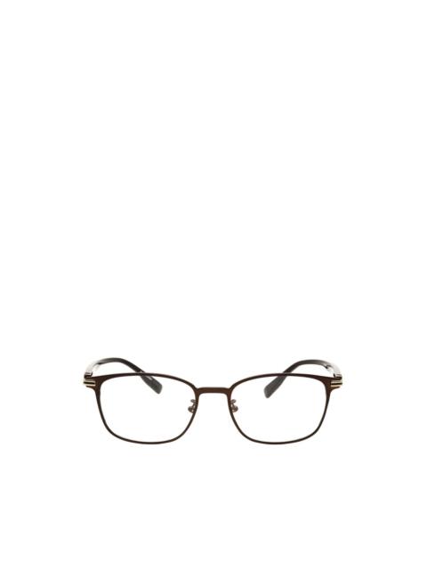 LACOSTE oval-frame glasses