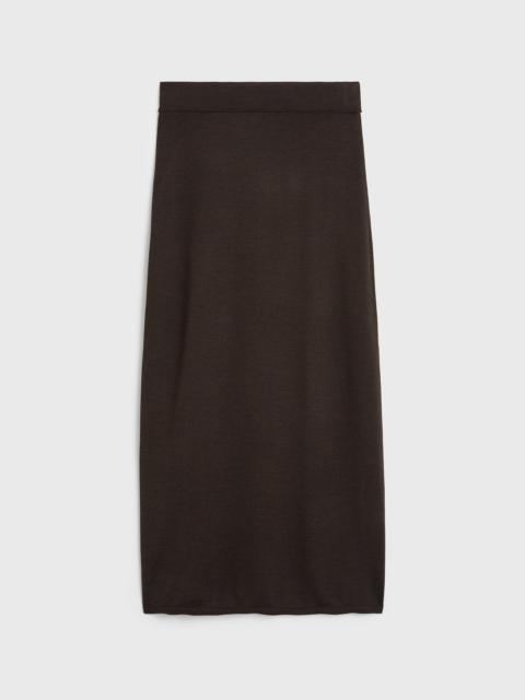 TOTEME Long knit skirt fondante
