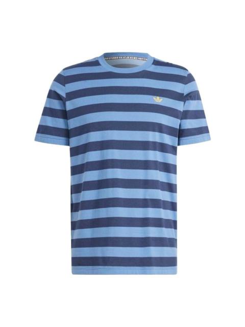 adidas adidas Originals Striped T-Shirt 'Blue White' IR7588