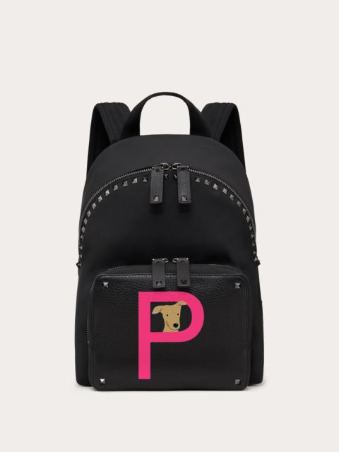 VALENTINO GARAVANI ROCKSTUD PET CUSTOMIZABLE BACKPACK