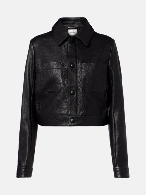 FRAME The Small leather jacket