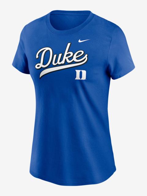 Nike Duke Athletic Prep Arch Local Script Women's Nike College T-Shirt
