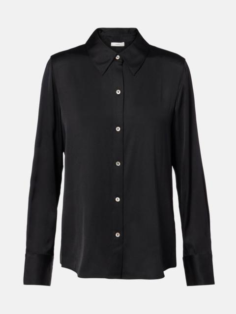 Vince Silk-blend satin shirt