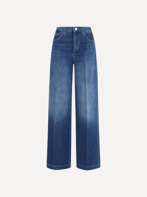 L'AGENCE Scottie wide-leg Jeans